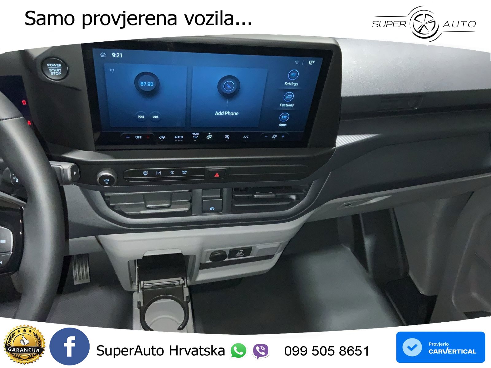 Ford Transit Custom Trend 280 L1 Service-Line Automat 136 KS