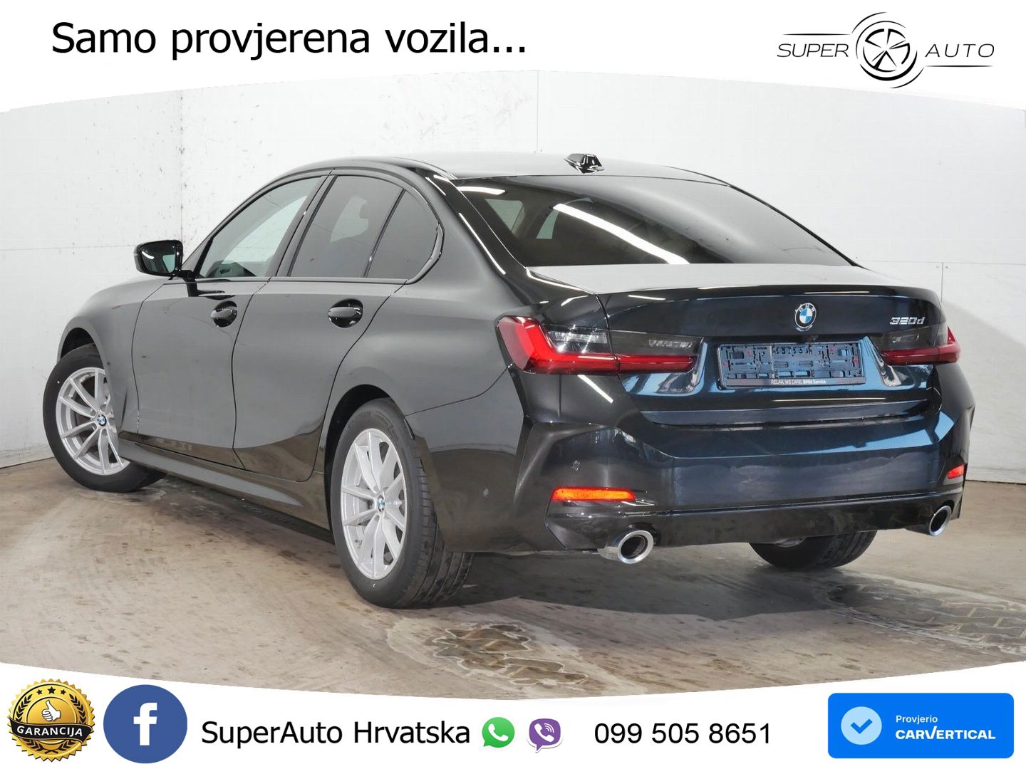 BMW 320d (190 KS) Steptronic LED+GR SJED+ACC