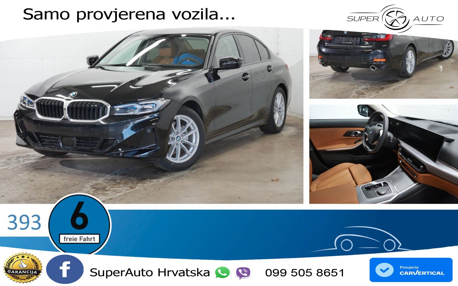 BMW 320d (190 KS) Steptronic LED+GR SJED+ACC