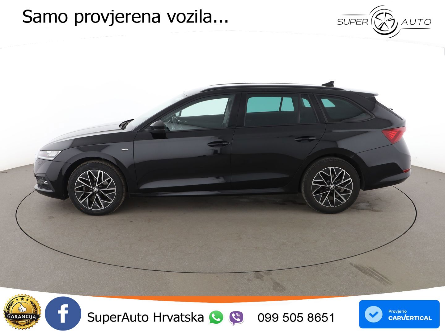 Škoda Octavia Combi 2.0 TDI (150 KS) DSG LED+GR SJED+ACC