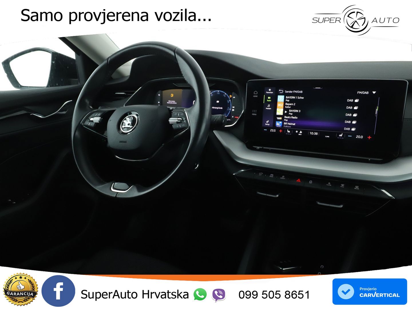 Škoda Octavia Combi 2.0 TDI (150 KS) DSG LED+GR SJED+ACC
