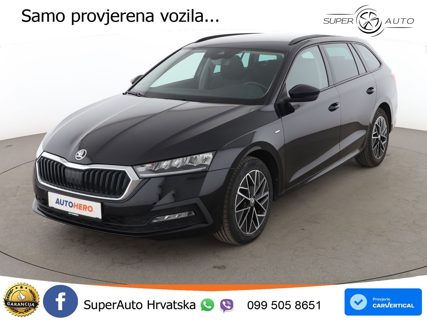 Škoda Octavia Combi 2.0 TDI (150 KS) DSG LED+GR SJED+ACC