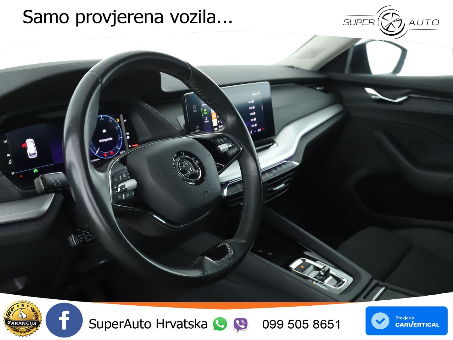 Škoda Octavia Combi 2.0 TDI (150 KS) DSG LED+GR SJED+ACC