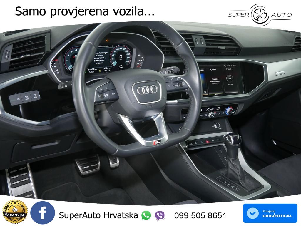Audi Q3 II Sportback 45 TFSI (245 KS) quattro S tronic S line MATRIX+GR SJED+KAM