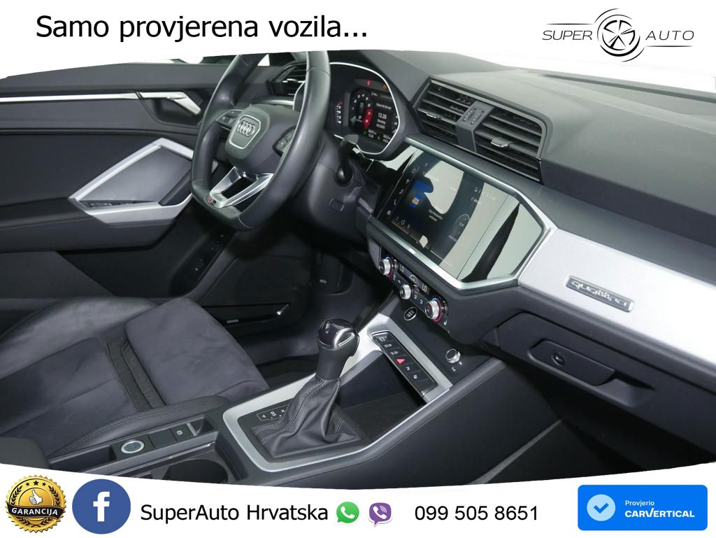 Audi Q3 II Sportback 45 TFSI (245 KS) quattro S tronic S line MATRIX+GR SJED+KAM