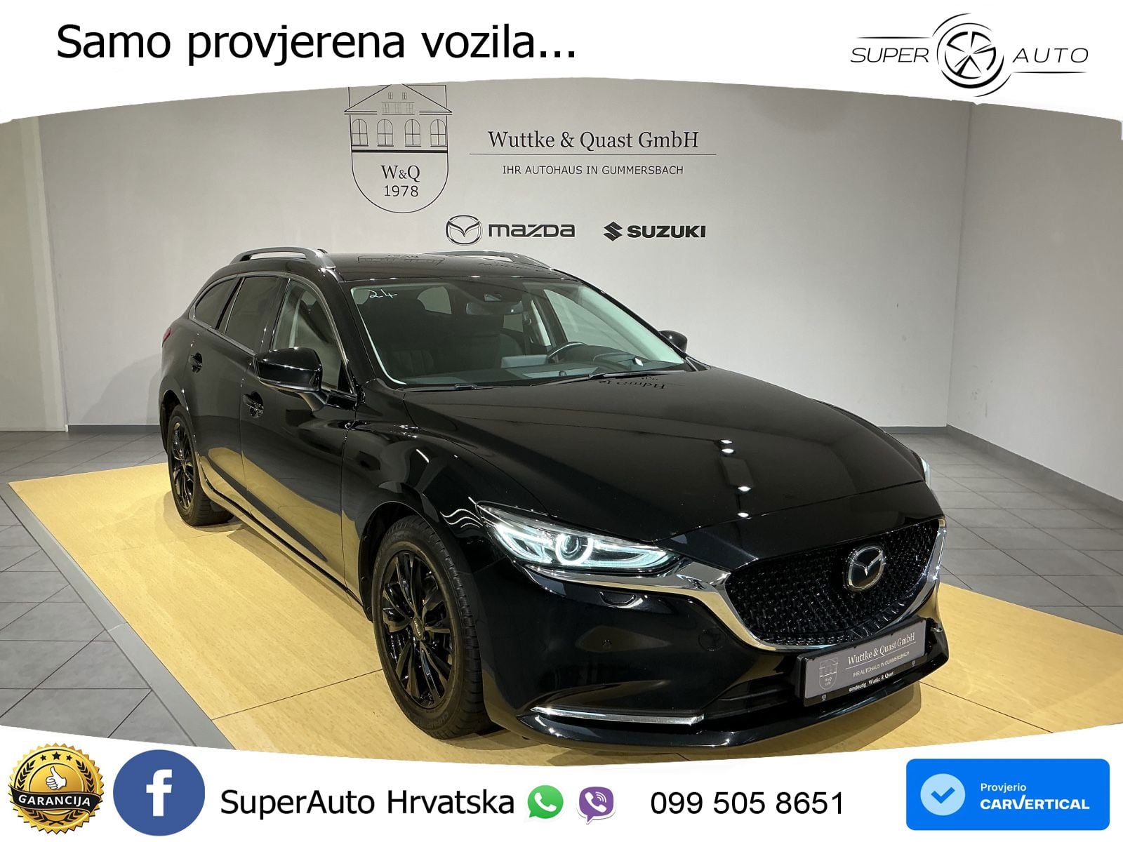 Mazda 6 Sport Combi 2.5 SKYACTIV-G (194 KS) SKYACTIV-Drive LED+GR SJED+ACC