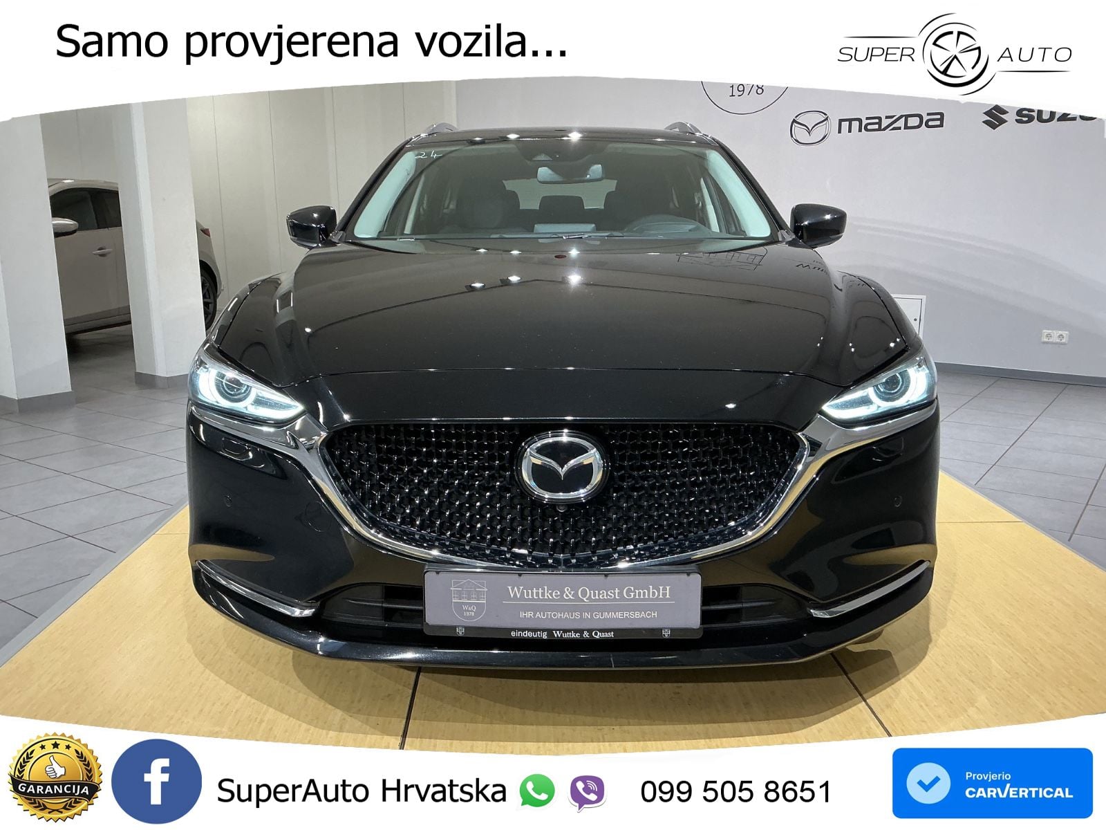 Mazda 6 Sport Combi 2.5 SKYACTIV-G (194 KS) SKYACTIV-Drive LED+GR SJED+ACC