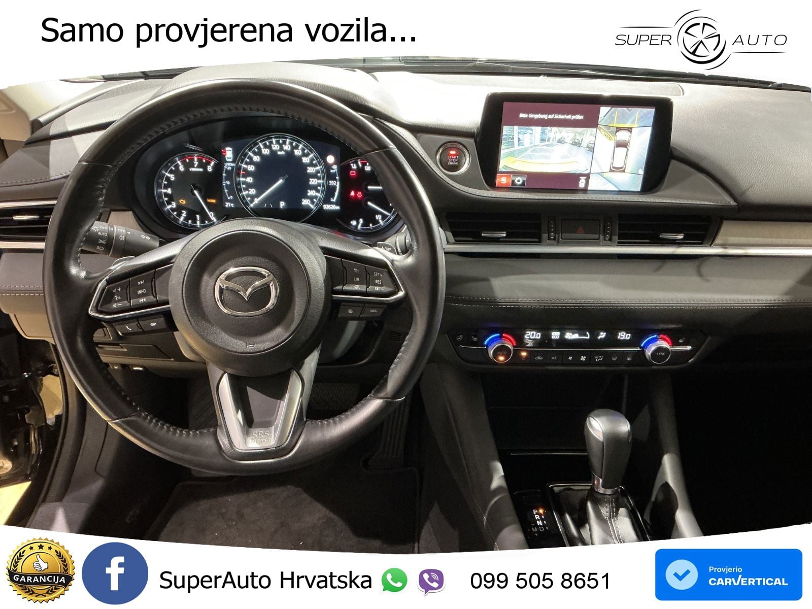 Mazda 6 Sport Combi 2.5 SKYACTIV-G (194 KS) SKYACTIV-Drive LED+GR SJED+ACC