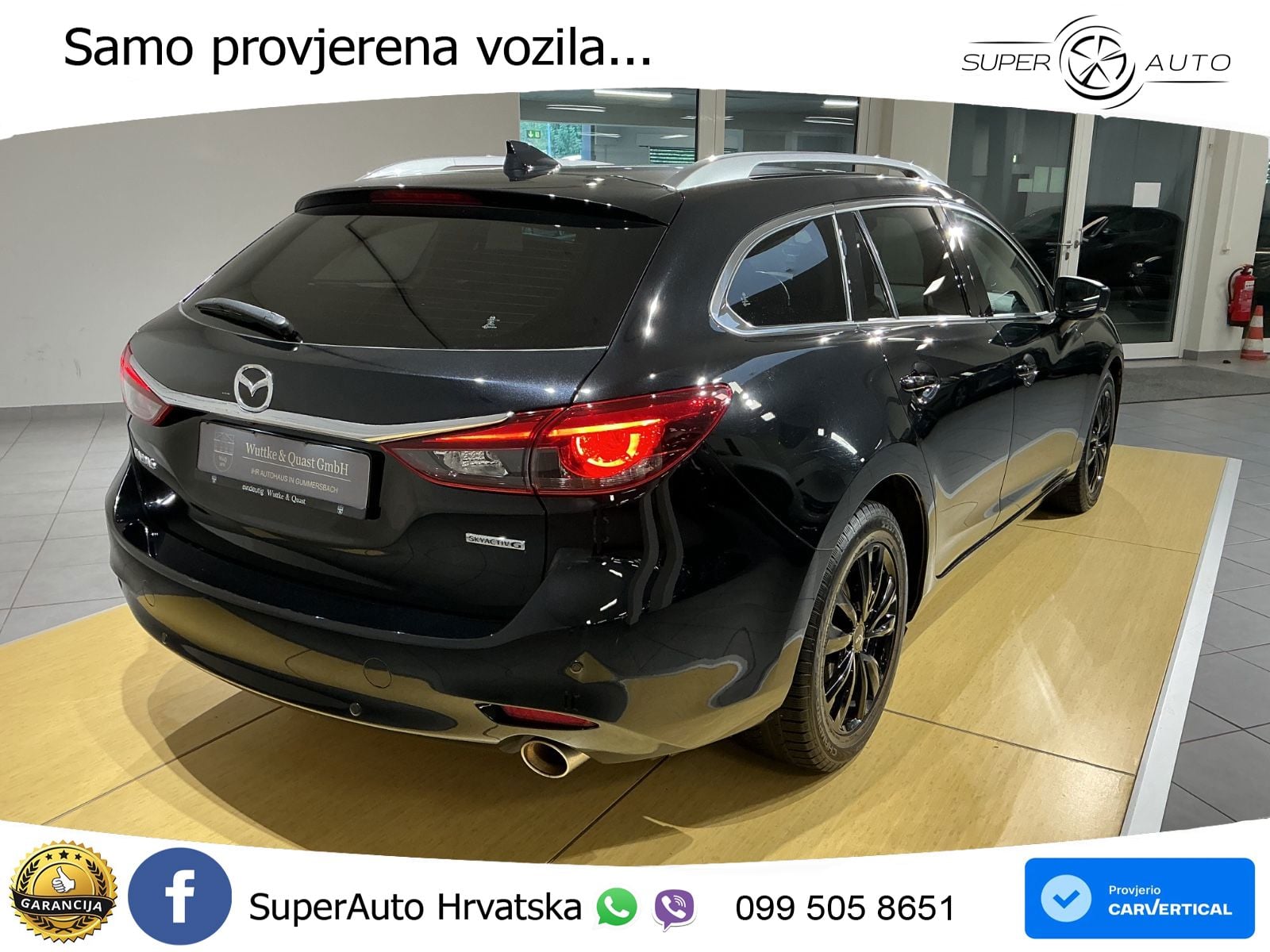 Mazda 6 Sport Combi 2.5 SKYACTIV-G (194 KS) SKYACTIV-Drive LED+GR SJED+ACC