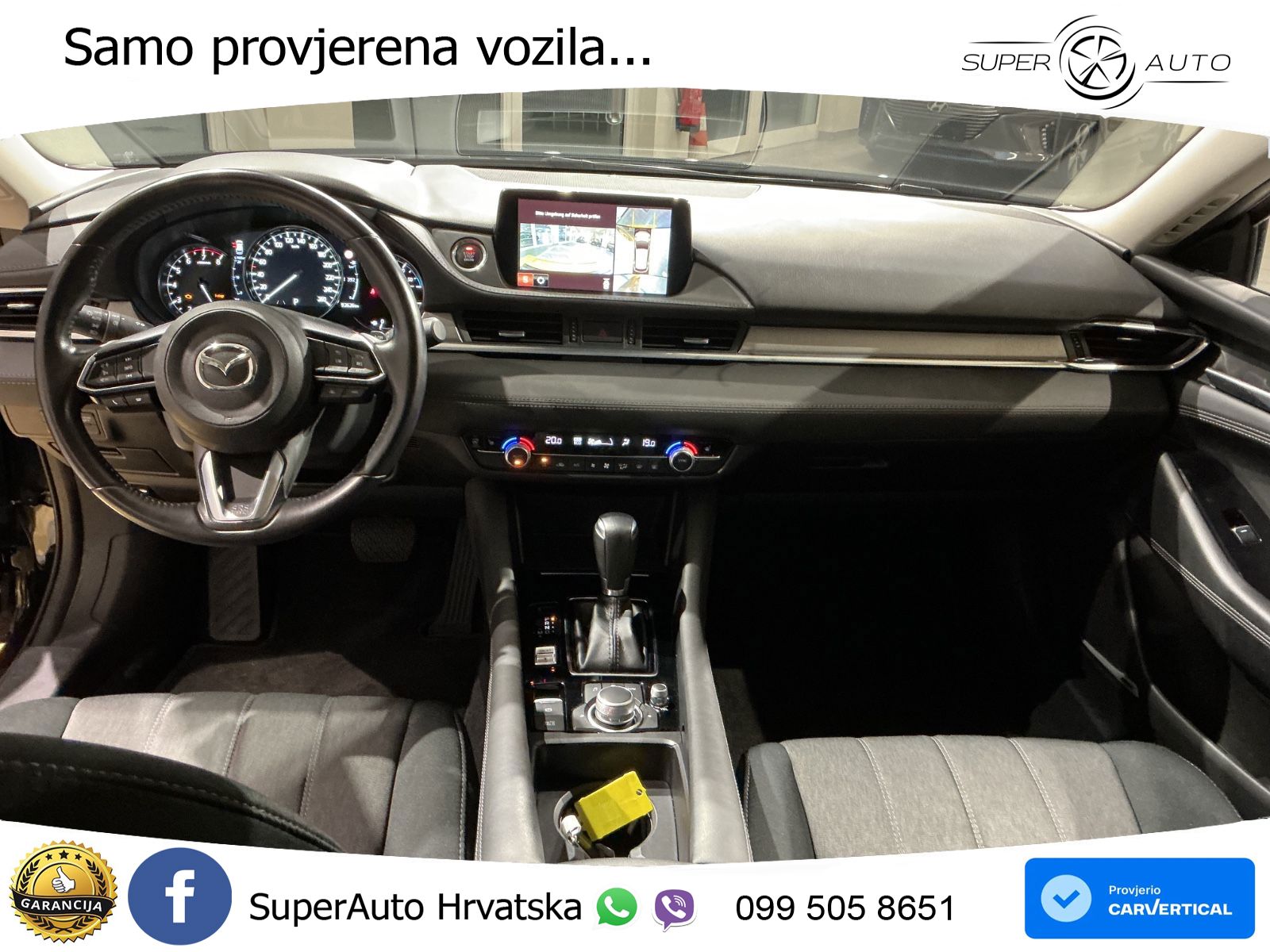 Mazda 6 Sport Combi 2.5 SKYACTIV-G (194 KS) SKYACTIV-Drive LED+GR SJED+ACC