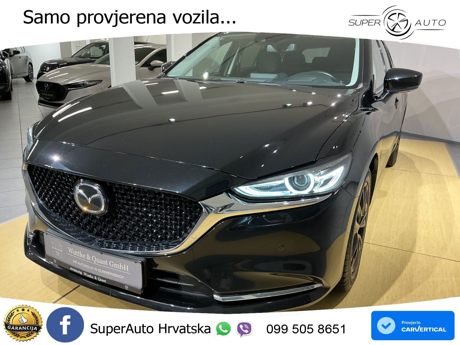 Mazda 6 Sport Combi 2.5 SKYACTIV-G (194 KS) SKYACTIV-Drive LED+GR SJED+ACC