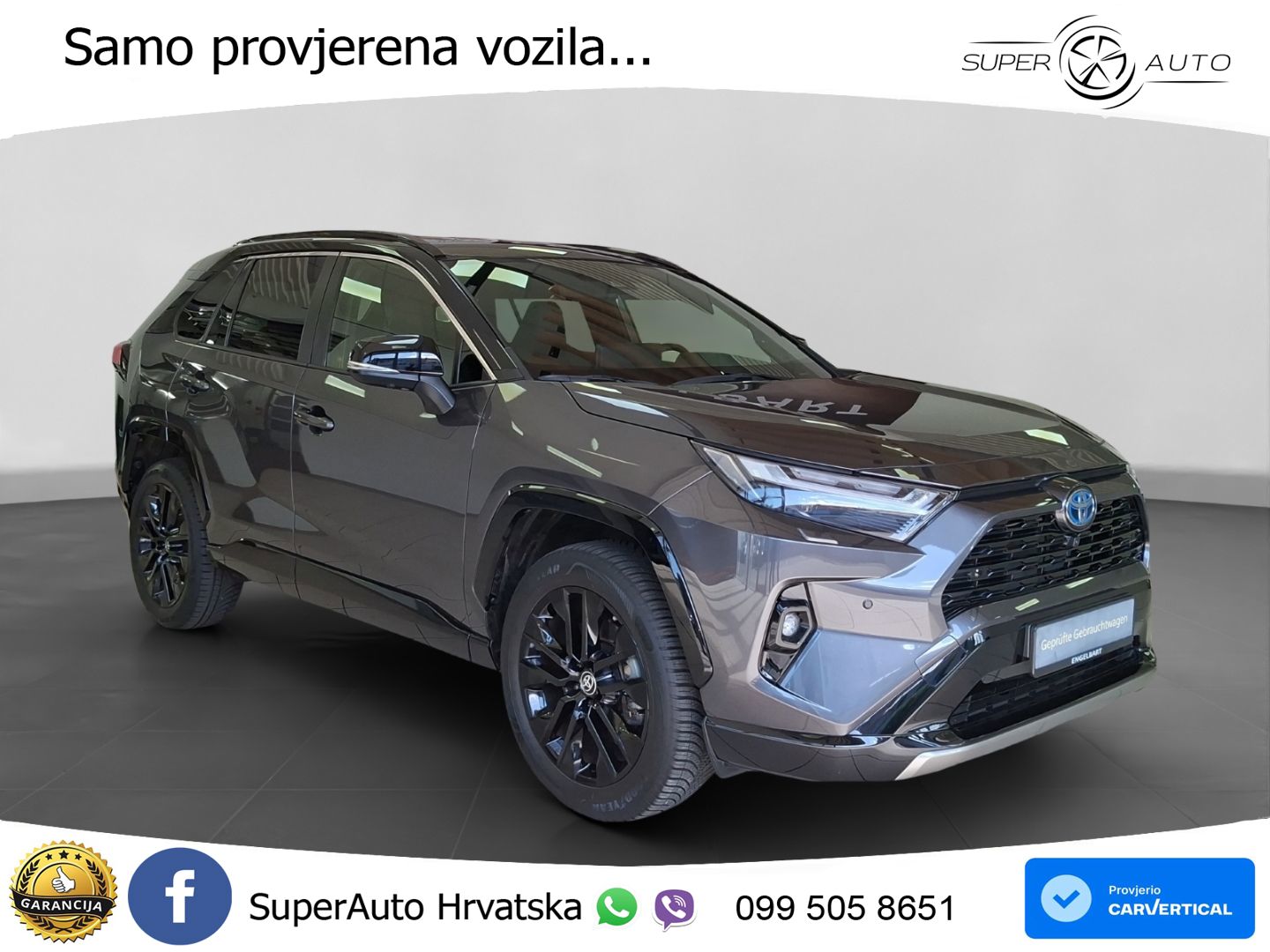 Toyota RAV4 2.5 (218 KS) Hybrid eCVT Style LED+GR SJED+ACC