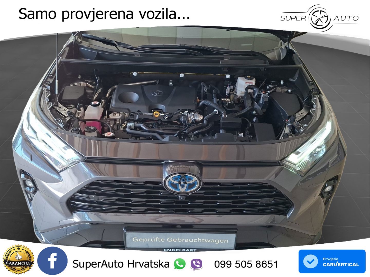 Toyota RAV4 2.5 (218 KS) Hybrid eCVT Style LED+GR SJED+ACC