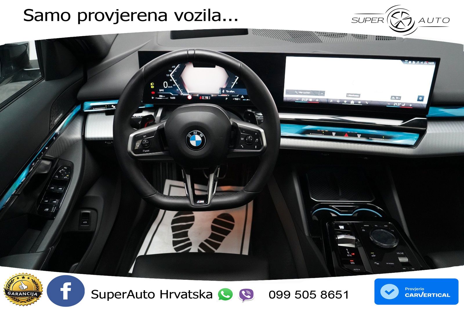 BMW 520d (197 KS) Steptronic M Sport LED+GR SJED+ACC