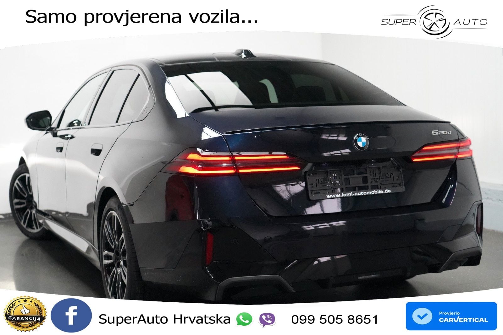 BMW 520d (197 KS) Steptronic M Sport LED+GR SJED+ACC