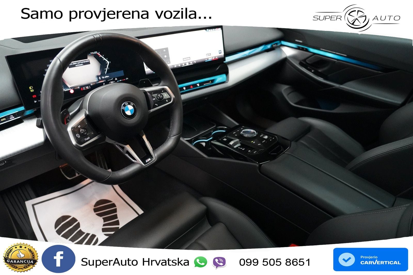 BMW 520d (197 KS) Steptronic M Sport LED+GR SJED+ACC