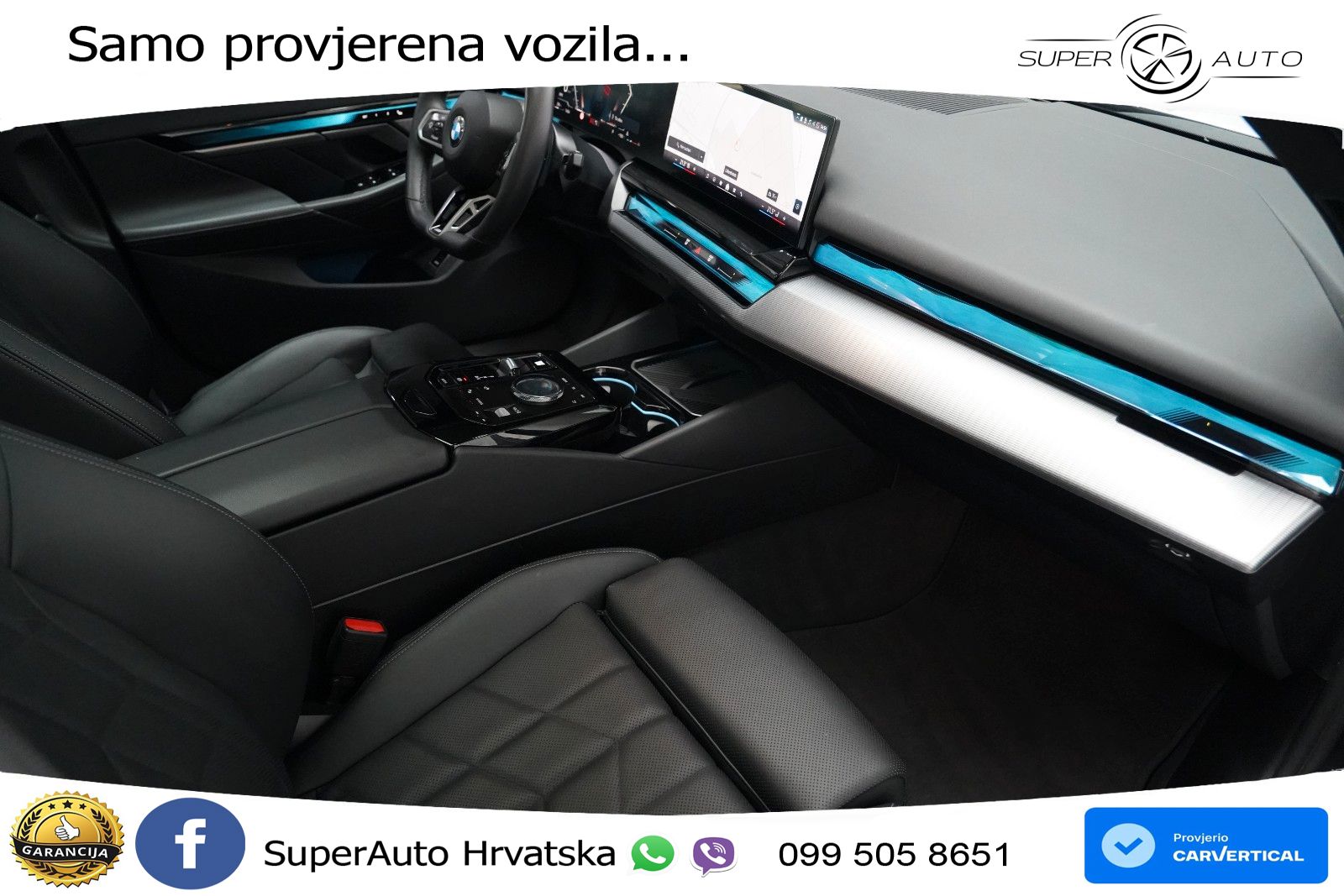BMW 520d (197 KS) Steptronic M Sport LED+GR SJED+ACC