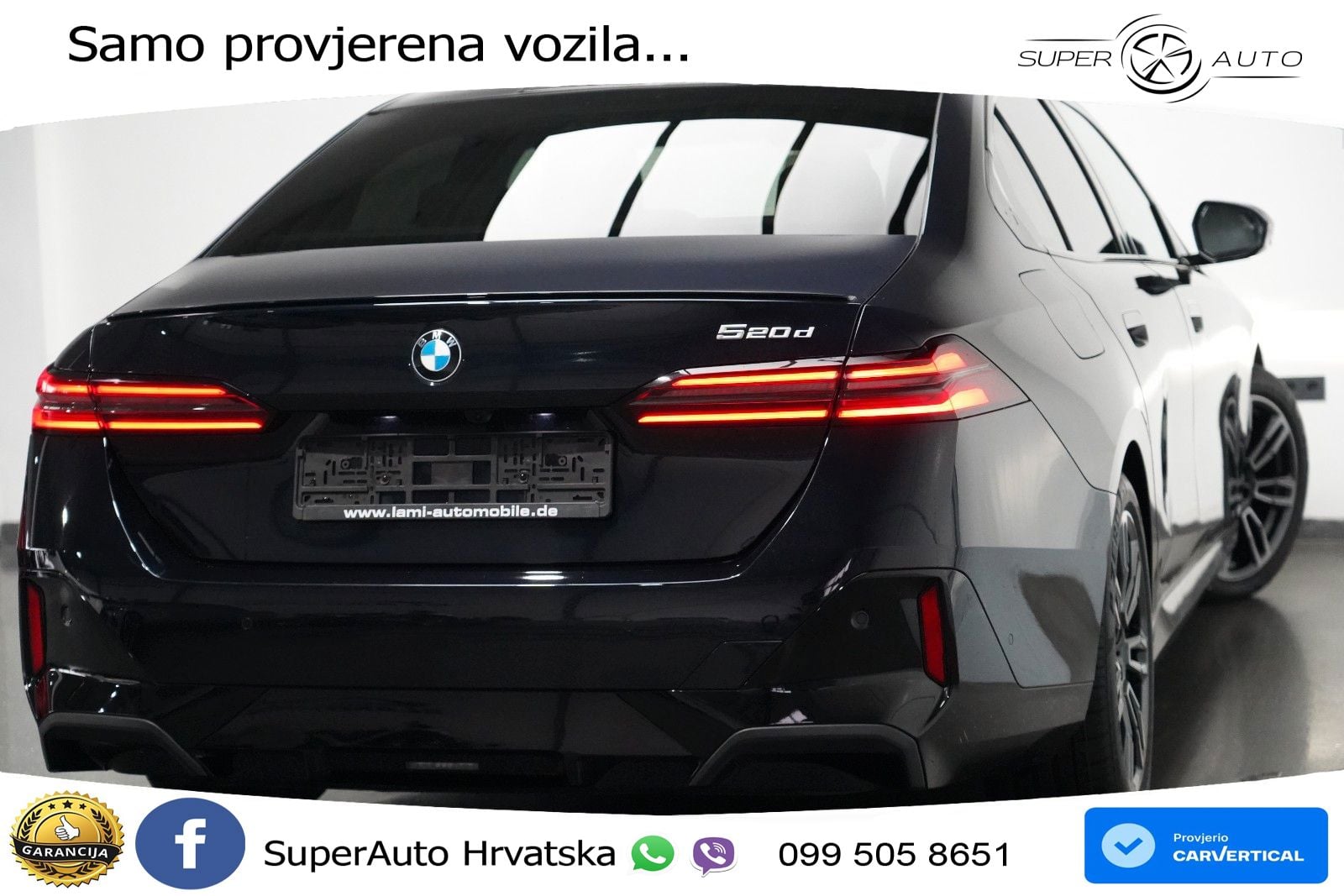 BMW 520d (197 KS) Steptronic M Sport LED+GR SJED+ACC