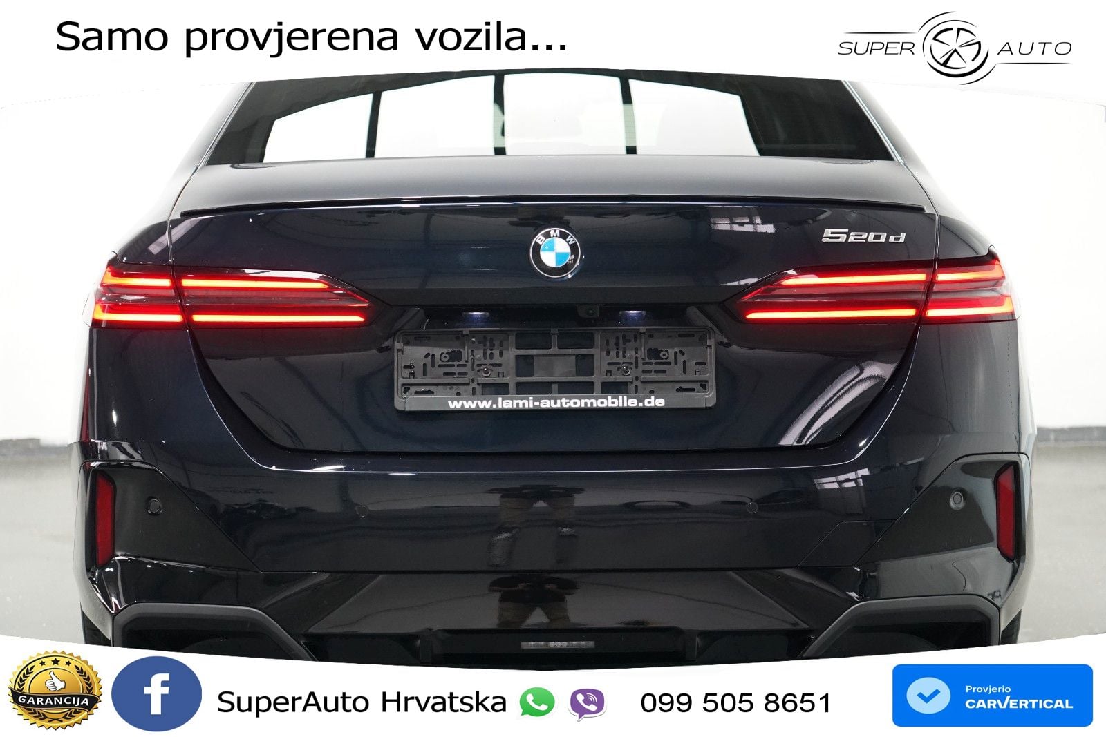 BMW 520d (197 KS) Steptronic M Sport LED+GR SJED+ACC