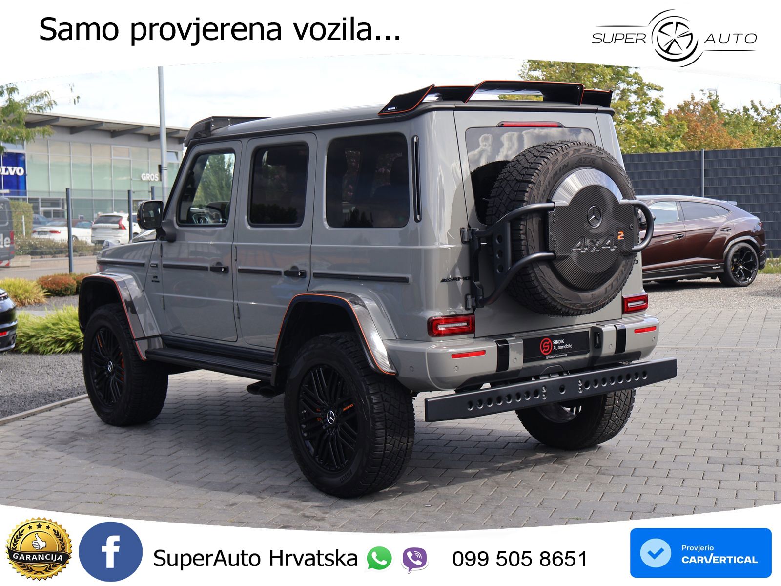 Mercedes AMG G 63 Long V8 (585 KS) 4MATIC 9G-TRONIC AMG SPEEDSHIFT TCT Brabus LED+GR SJED+ACC
