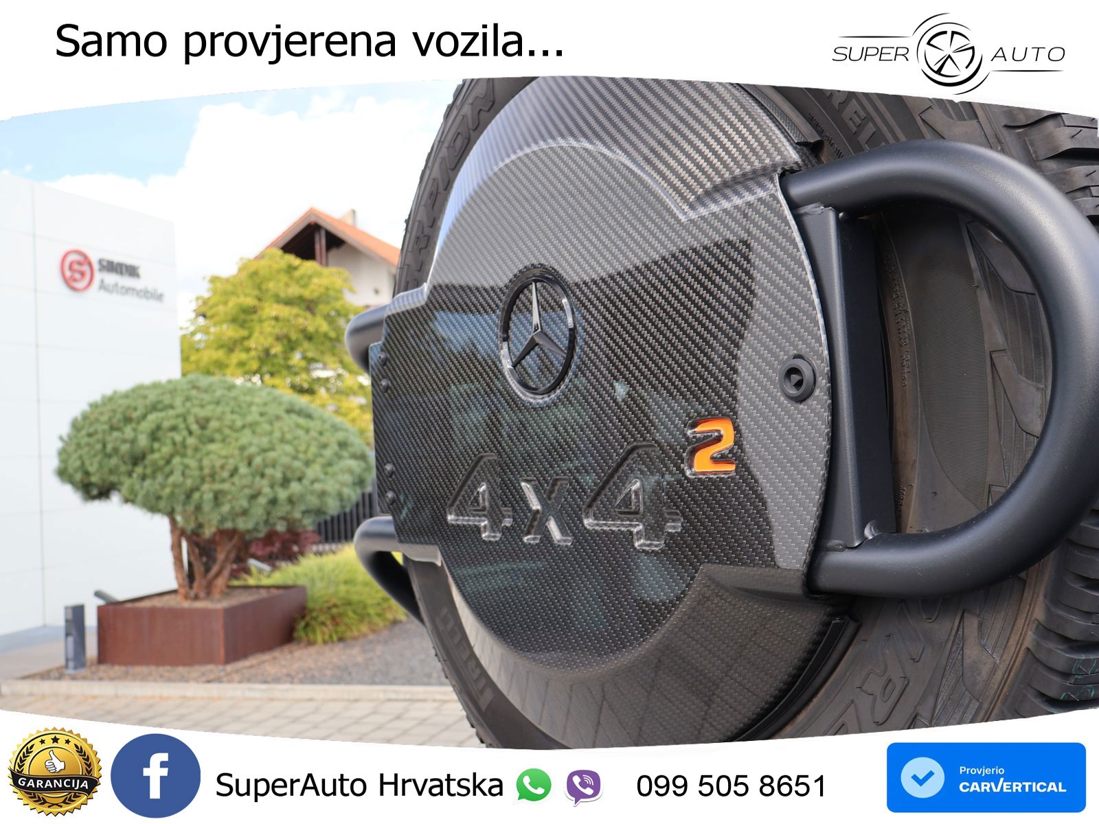 Mercedes AMG G 63 Long V8 (585 KS) 4MATIC 9G-TRONIC AMG SPEEDSHIFT TCT Brabus LED+GR SJED+ACC
