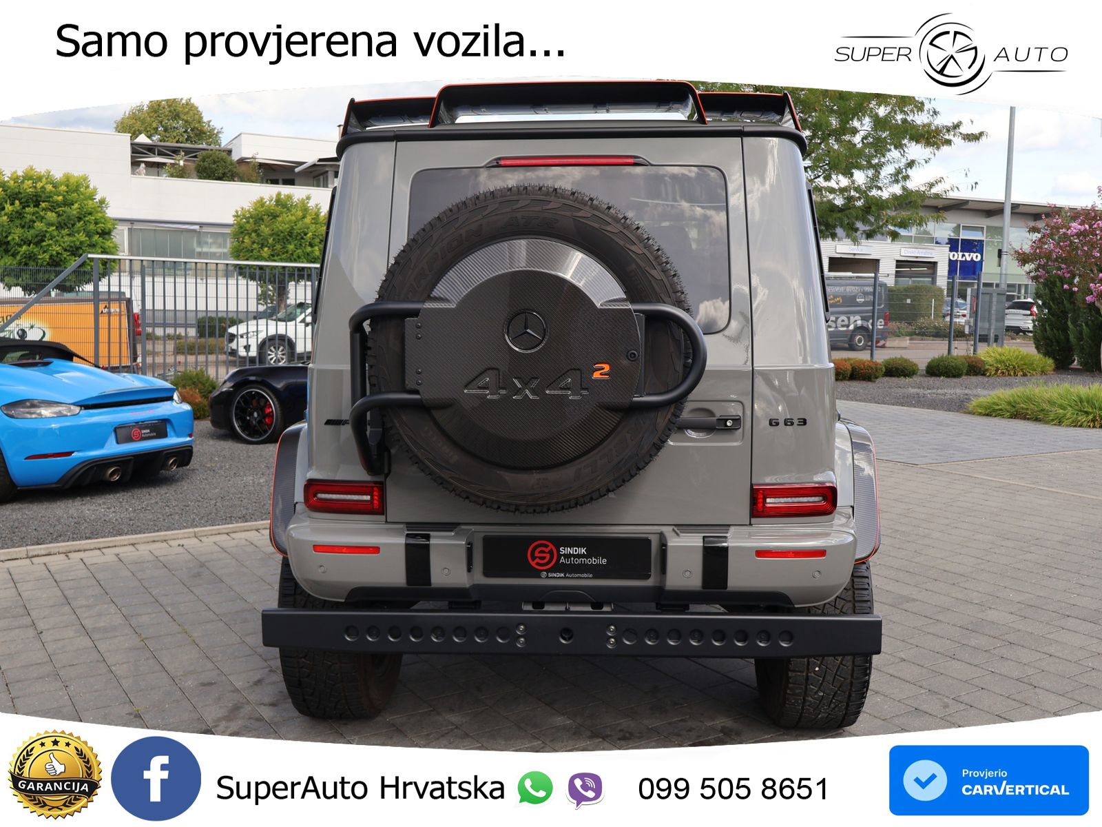 Mercedes AMG G 63 Long V8 (585 KS) 4MATIC 9G-TRONIC AMG SPEEDSHIFT TCT Brabus LED+GR SJED+ACC