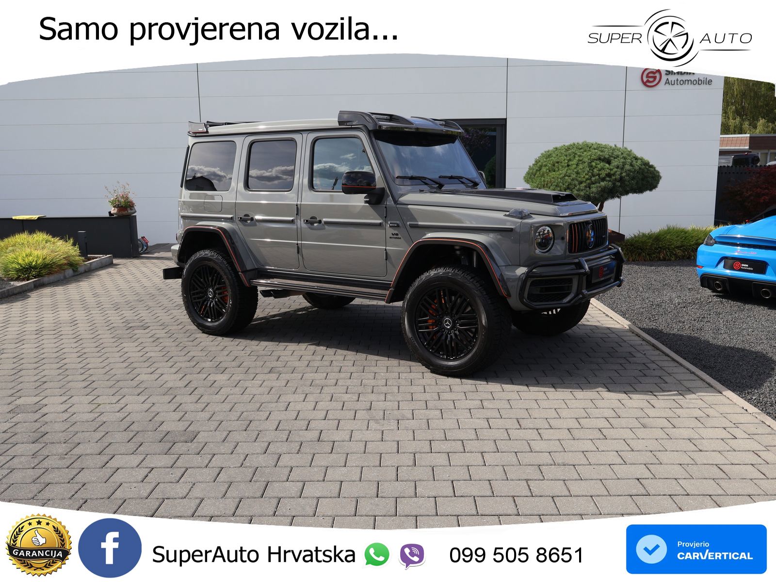 Mercedes AMG G 63 Long V8 (585 KS) 4MATIC 9G-TRONIC AMG SPEEDSHIFT TCT Brabus LED+GR SJED+ACC