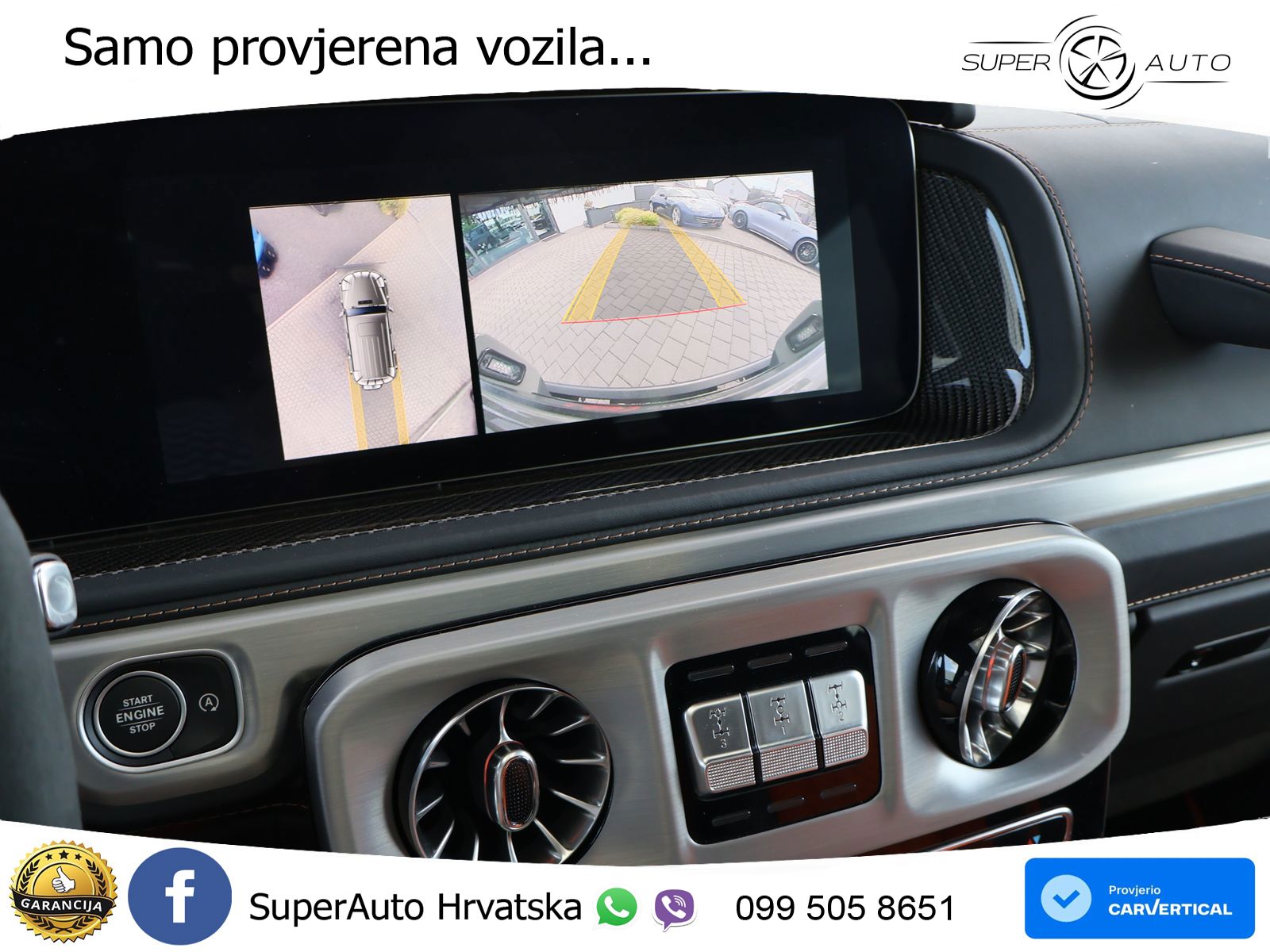 Mercedes AMG G 63 Long V8 (585 KS) 4MATIC 9G-TRONIC AMG SPEEDSHIFT TCT Brabus LED+GR SJED+ACC