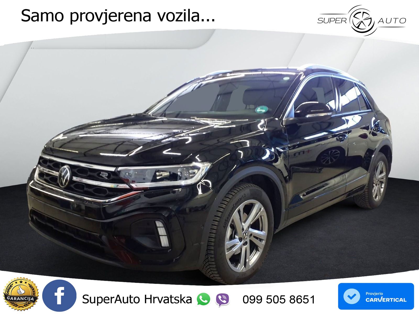 Volkswagen T-Roc 1.5 TSI (150 KS) DSG R-Line LED+GR SJED+ACC