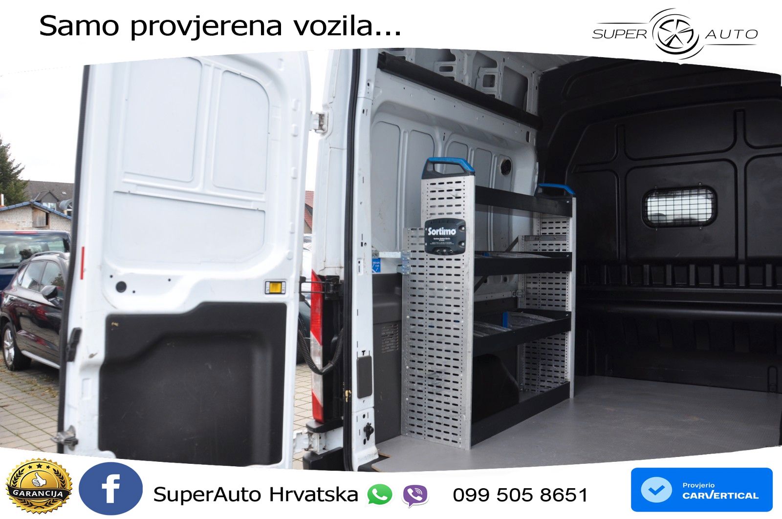Ford Transit DoKa 350 L3H3 NAV-KAM-AHK-1HAND 170 KS