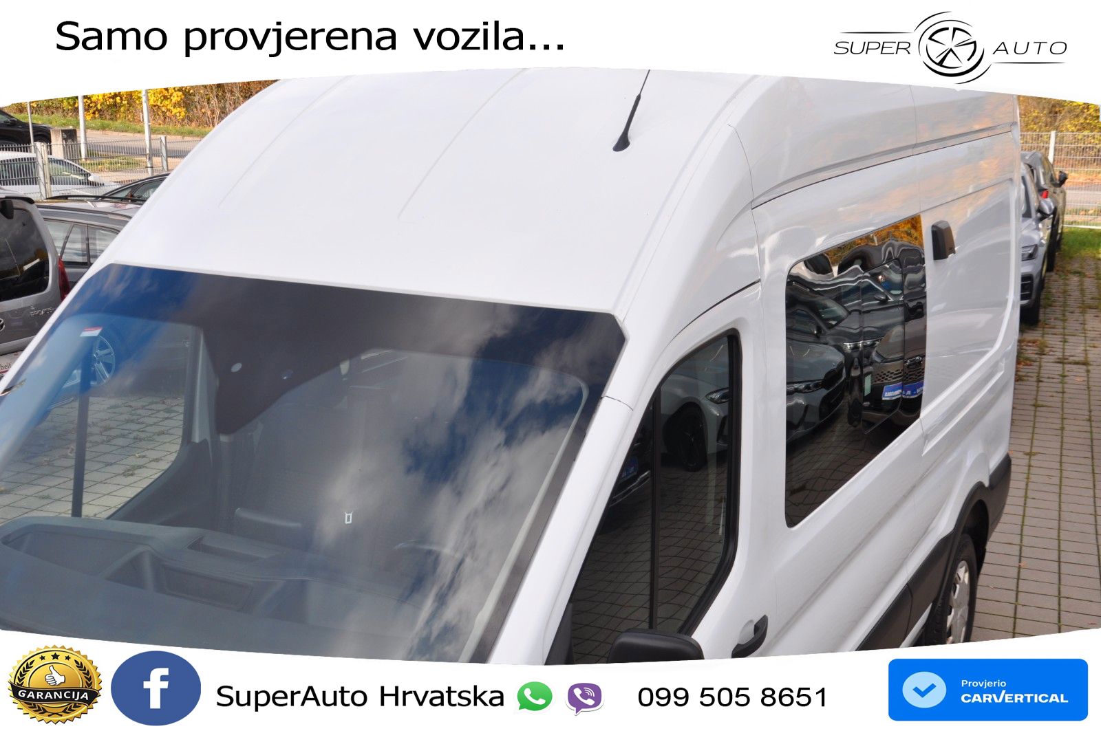 Ford Transit DoKa 350 L3H3 NAV-KAM-AHK-1HAND 170 KS