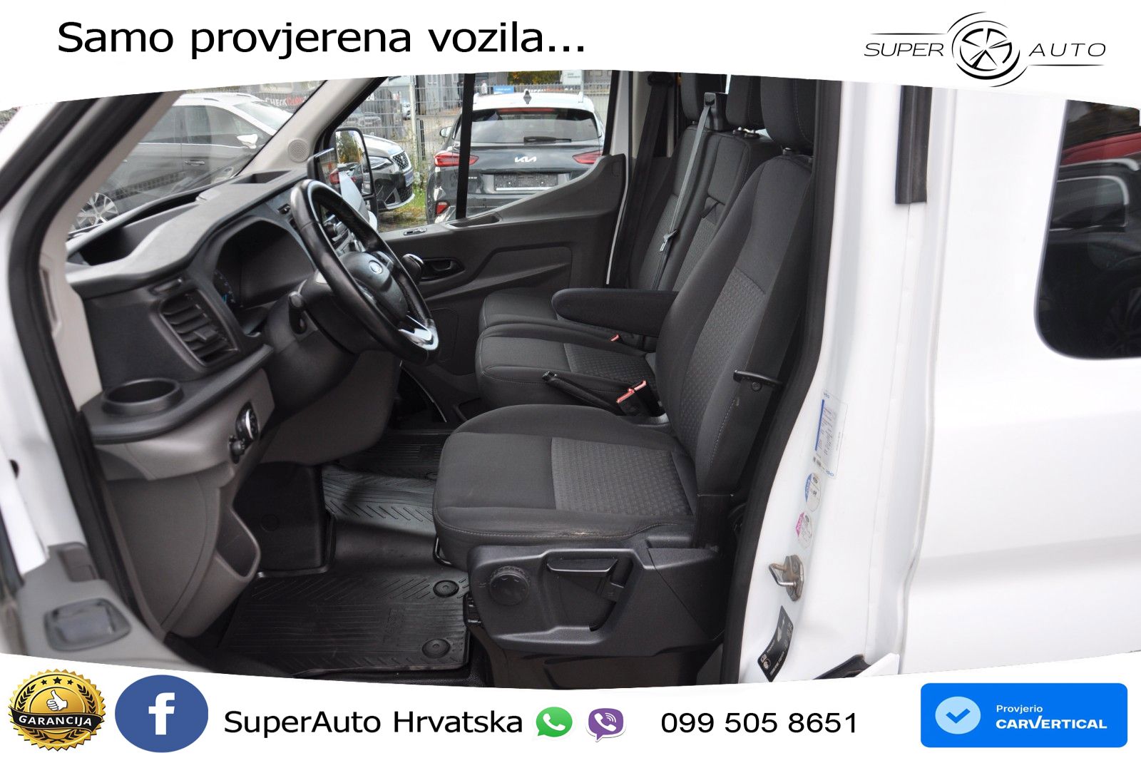 Ford Transit DoKa 350 L3H3 NAV-KAM-AHK-1HAND 170 KS
