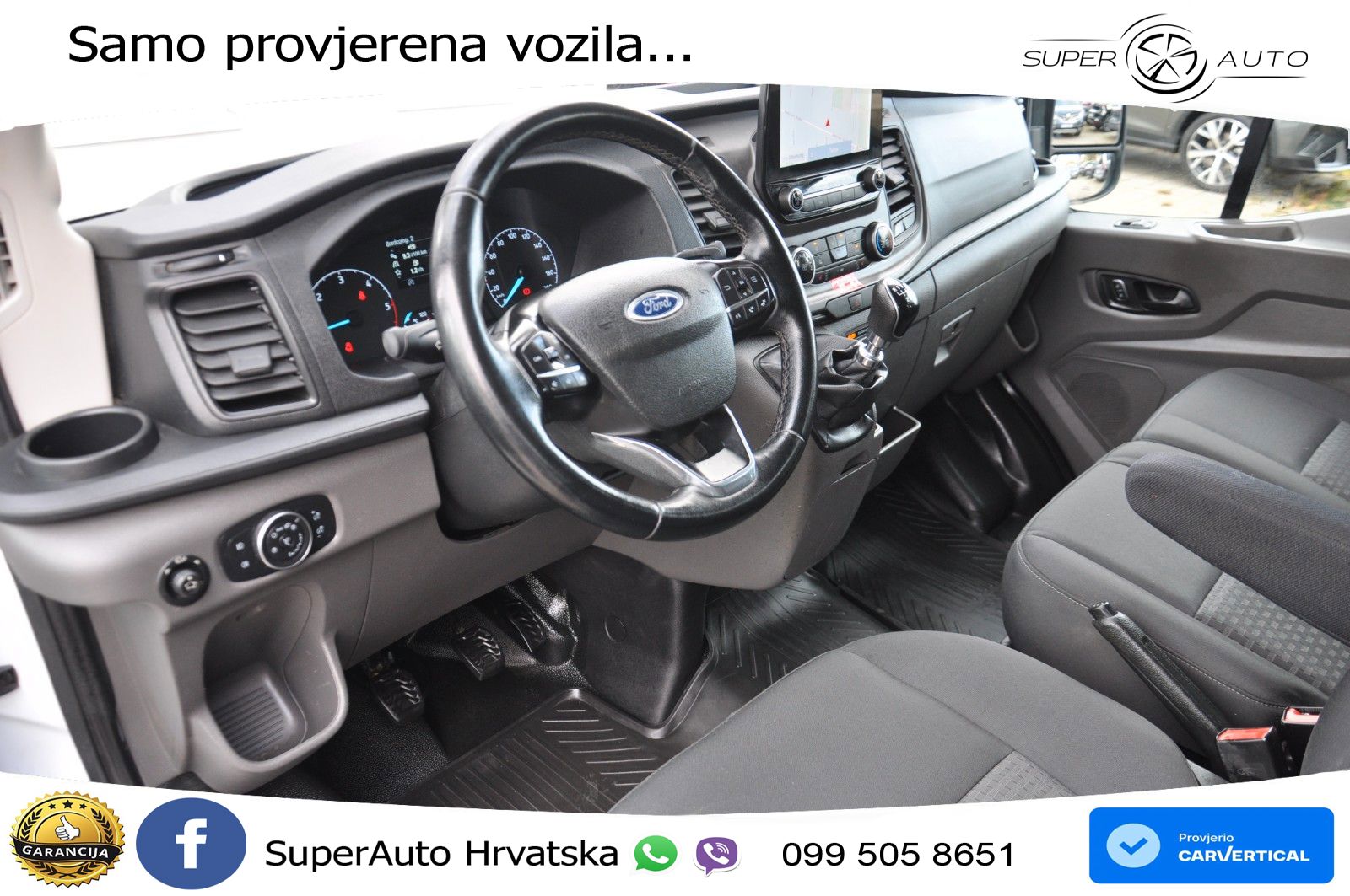 Ford Transit DoKa 350 L3H3 NAV-KAM-AHK-1HAND 170 KS
