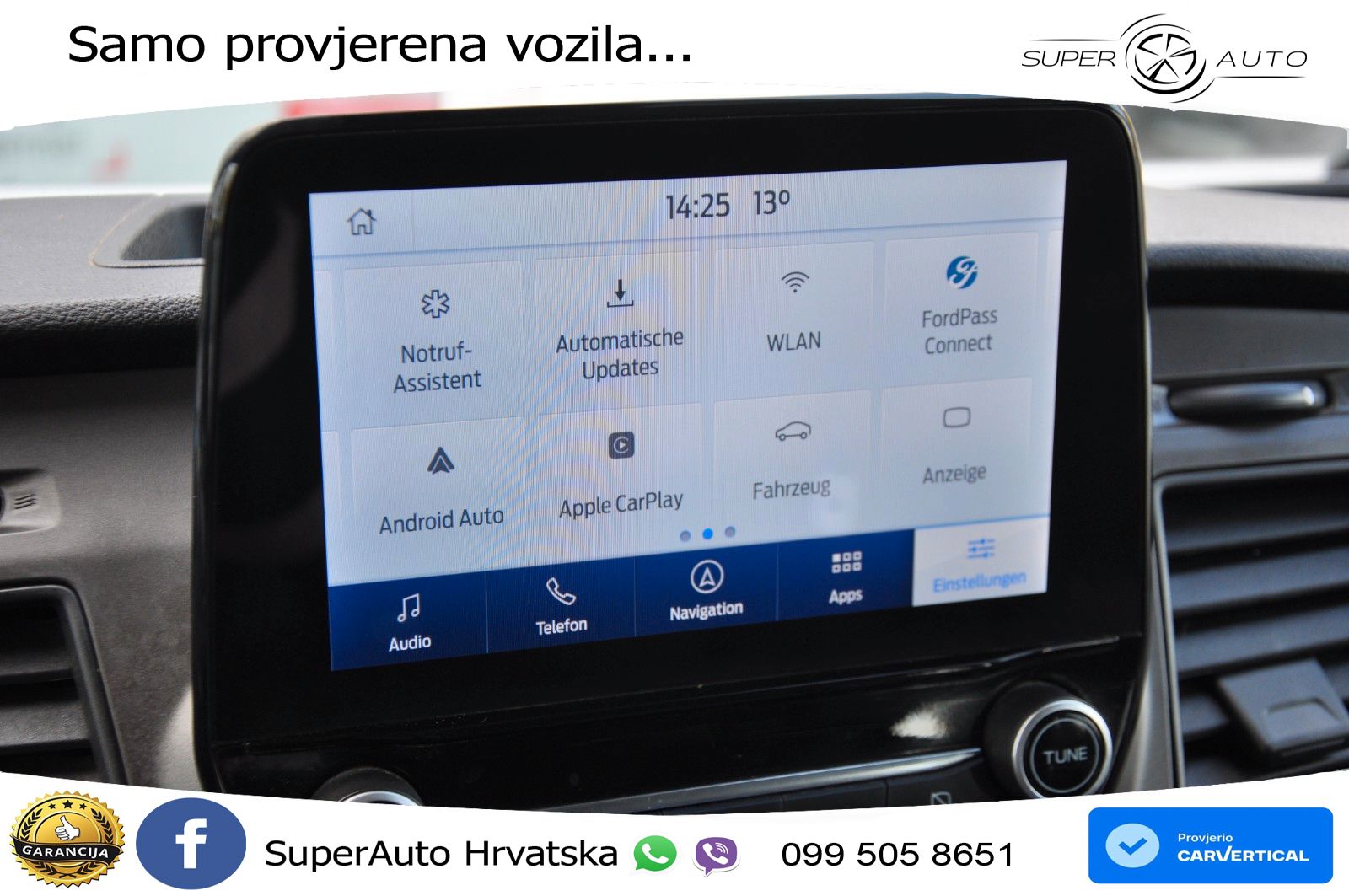 Ford Transit DoKa 350 L3H3 NAV-KAM-AHK-1HAND 170 KS