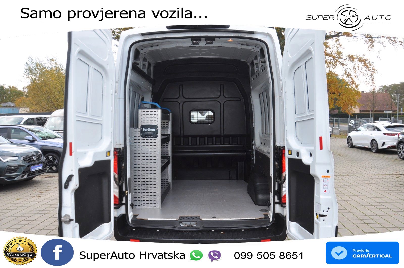 Ford Transit DoKa 350 L3H3 NAV-KAM-AHK-1HAND 170 KS