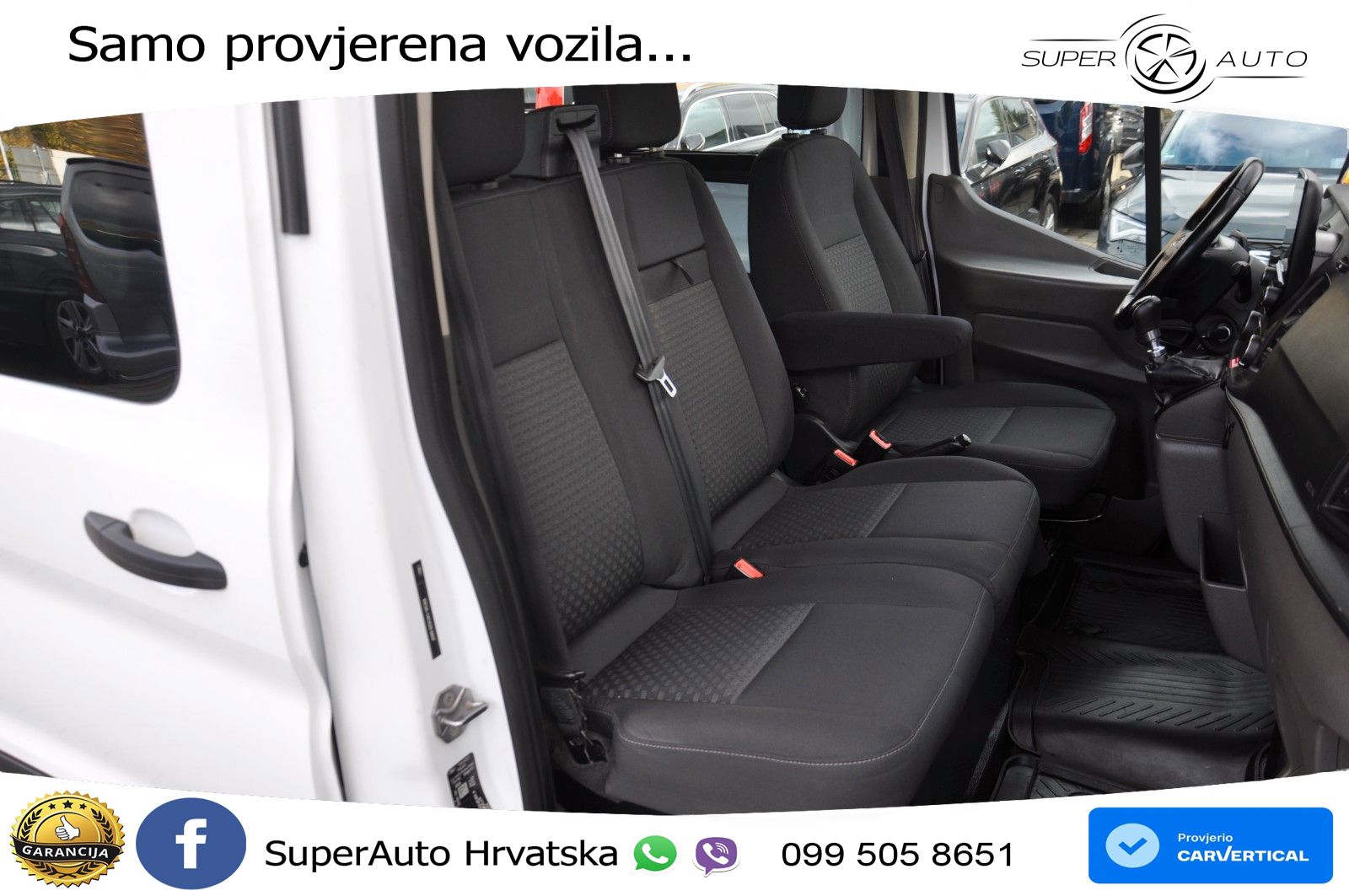 Ford Transit DoKa 350 L3H3 NAV-KAM-AHK-1HAND 170 KS