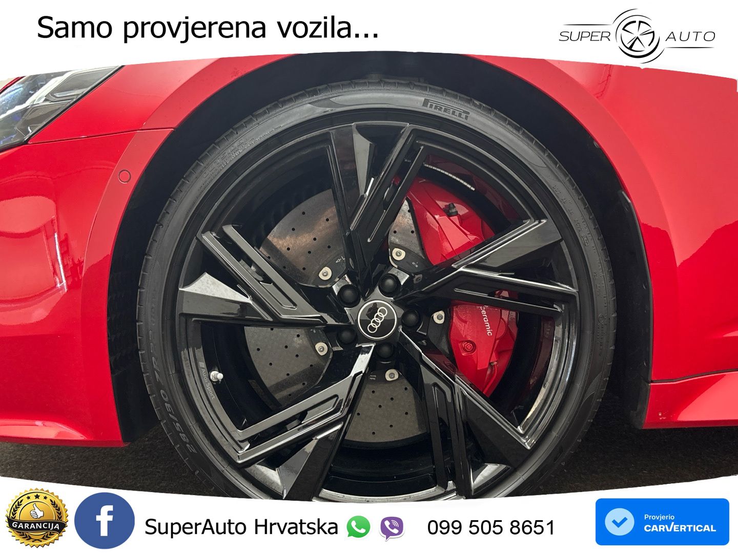 Audi RS6 Avant 4.0 TFSI V8 (600 KS) quattro Tiptronic ACC+HEAD+4xGR SJED+360+PANO