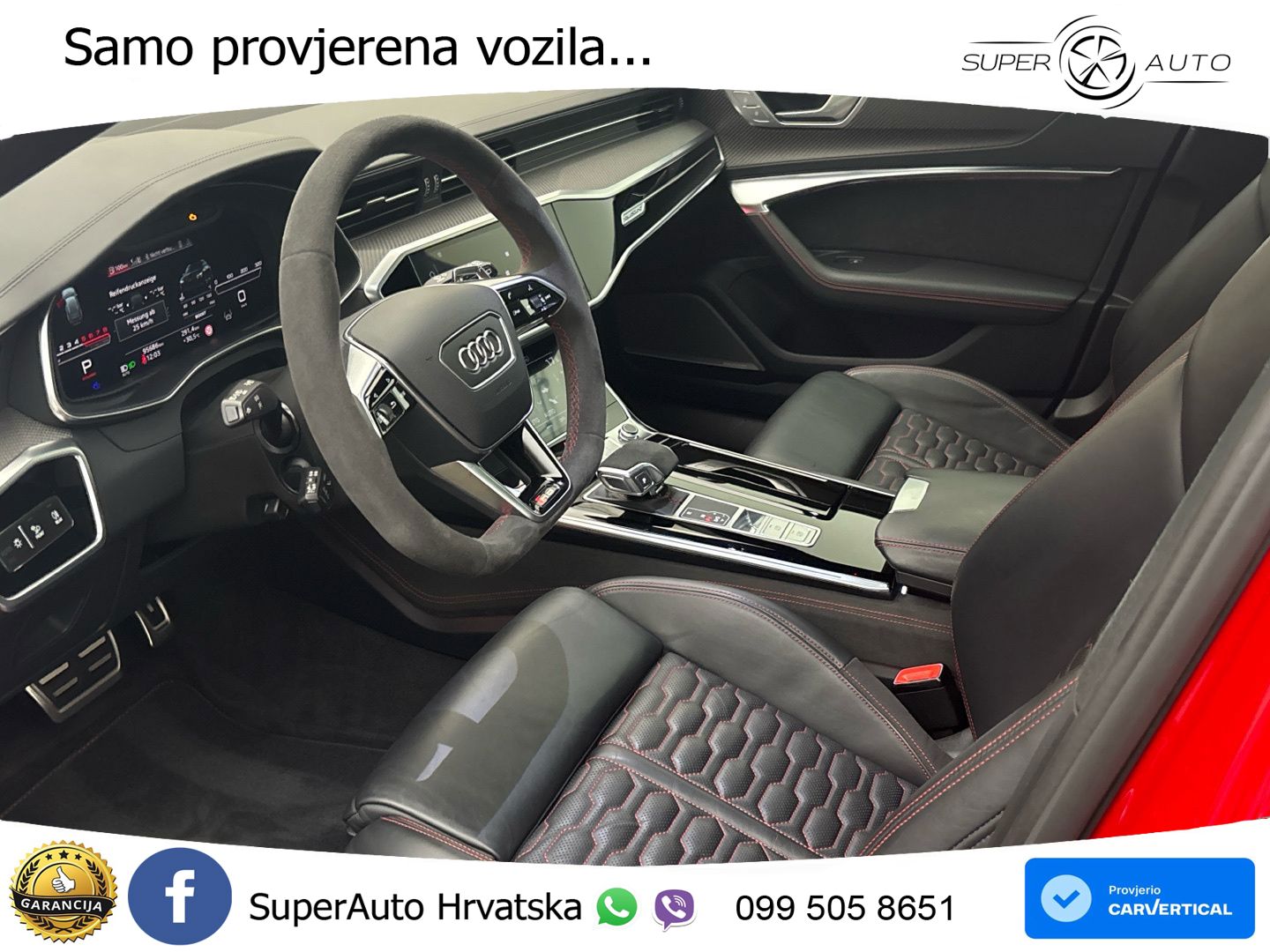 Audi RS6 Avant 4.0 TFSI V8 (600 KS) quattro Tiptronic ACC+HEAD+4xGR SJED+360+PANO