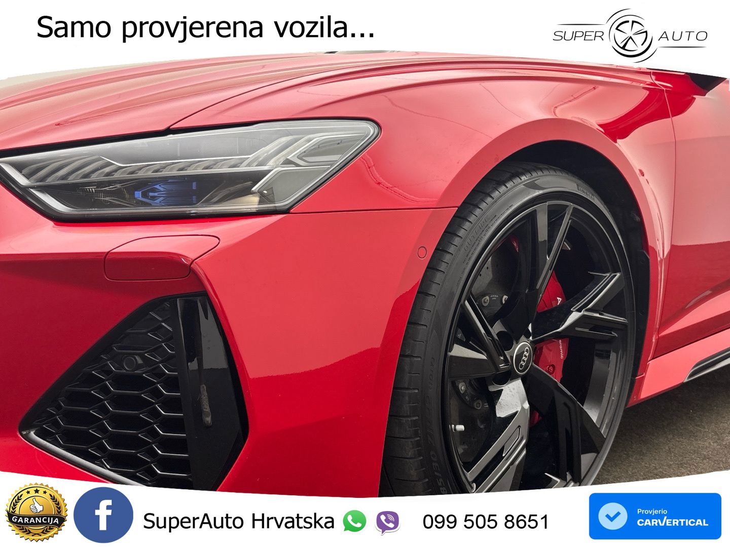 Audi RS6 Avant 4.0 TFSI V8 (600 KS) quattro Tiptronic ACC+HEAD+4xGR SJED+360+PANO