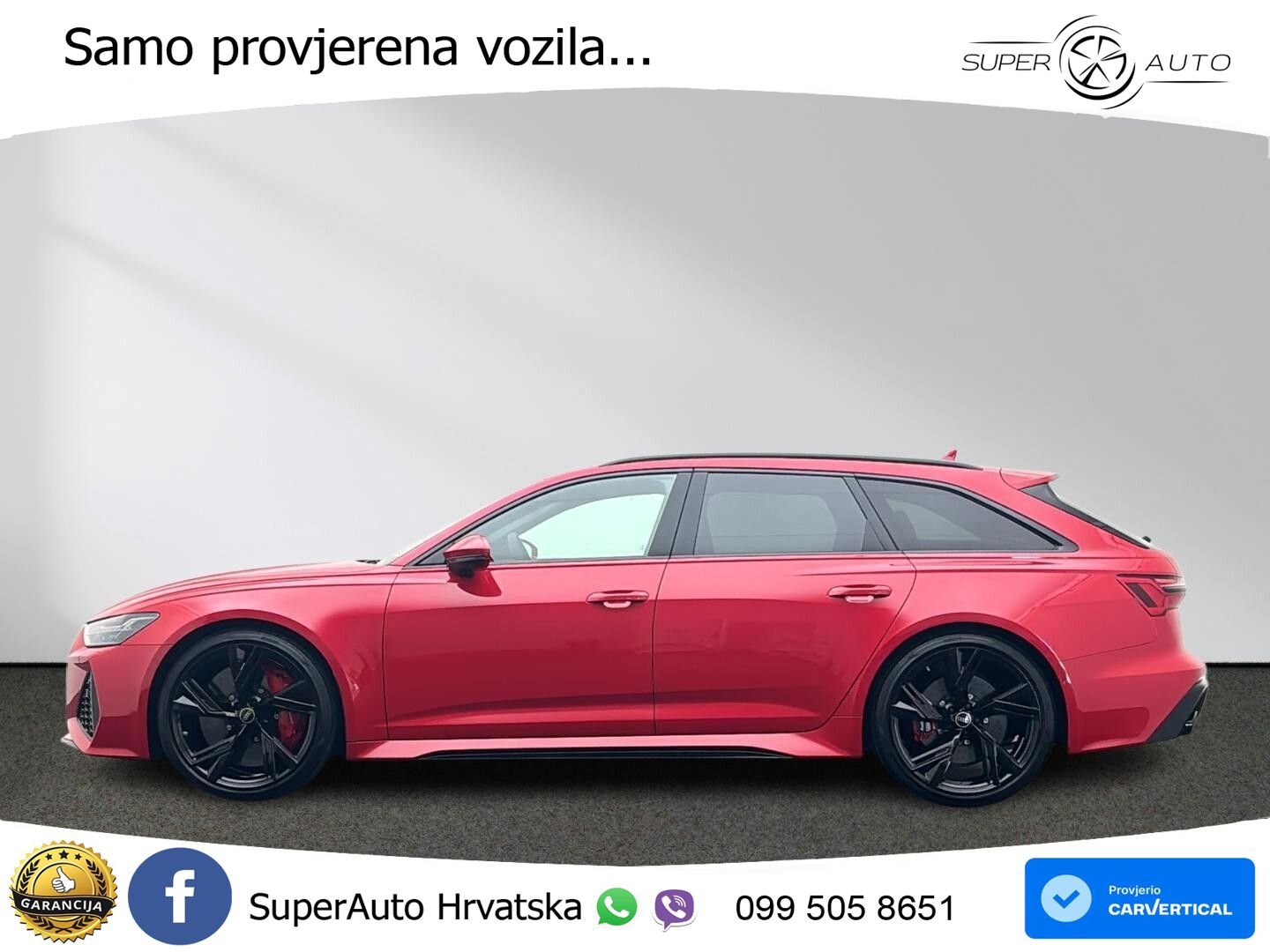 Audi RS6 Avant 4.0 TFSI V8 (600 KS) quattro Tiptronic ACC+HEAD+4xGR SJED+360+PANO