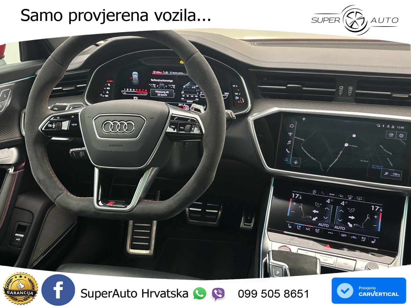 Audi RS6 Avant 4.0 TFSI V8 (600 KS) quattro Tiptronic ACC+HEAD+4xGR SJED+360+PANO