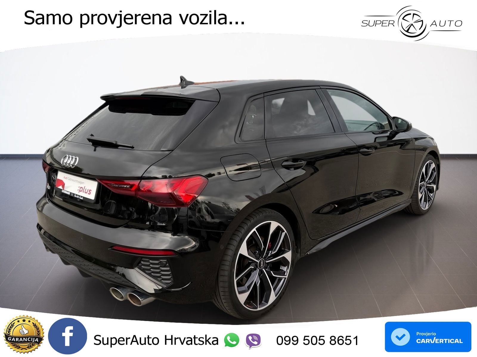 Audi S3 2.0 TFSI (310 KS) quattro S tronic LED+GR SJED+ACC