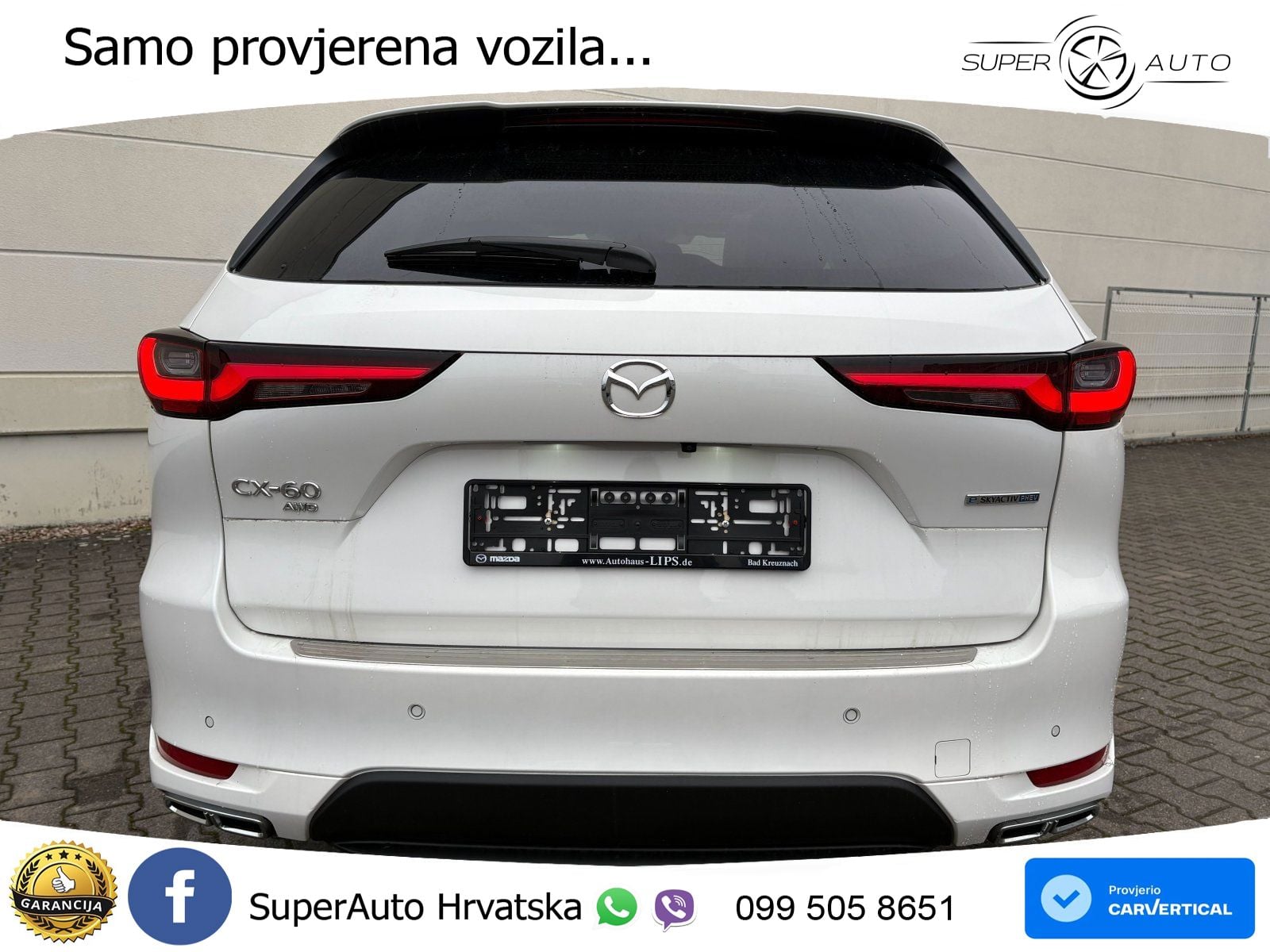 Mazda CX-60 2.5 e-Skyactiv (328 KS) AWD Automatic LED+GR SJED+ACC