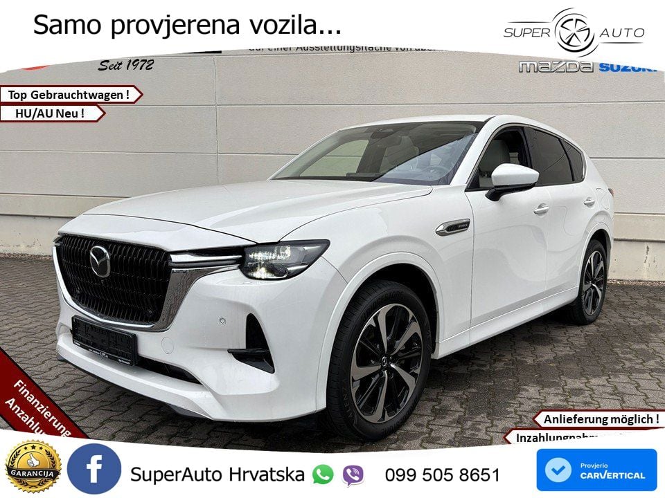Mazda CX-60 2.5 e-Skyactiv (328 KS) AWD Automatic LED+GR SJED+ACC