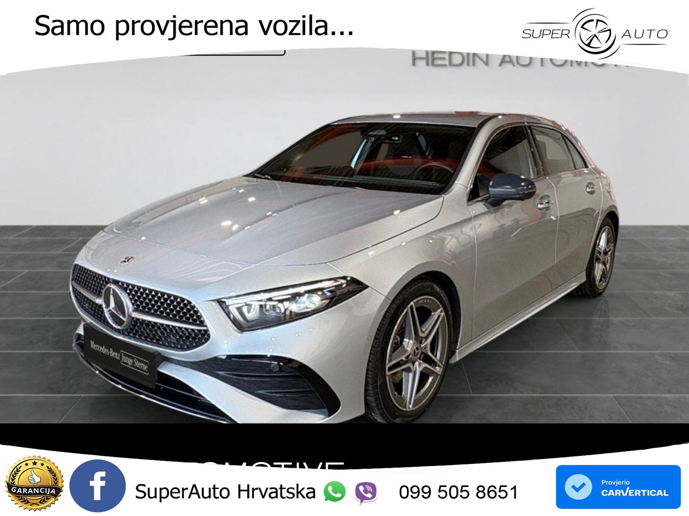 Mercedes-Benz A 200 7G-DCT AMG LED+GR SJED+ACC