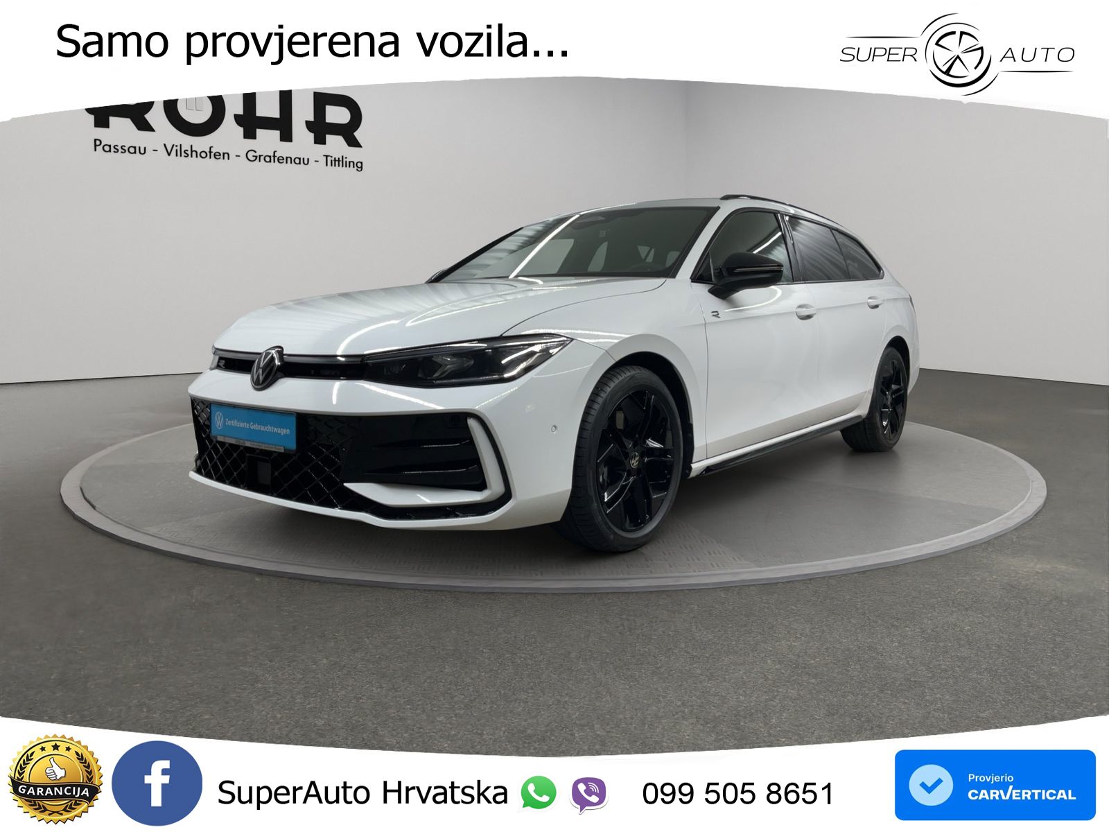 Volkswagen Passat Variant 2.0 TDI (193 KS) 4MOTION DSG R-Line MATRIX+GR SJED+KAM