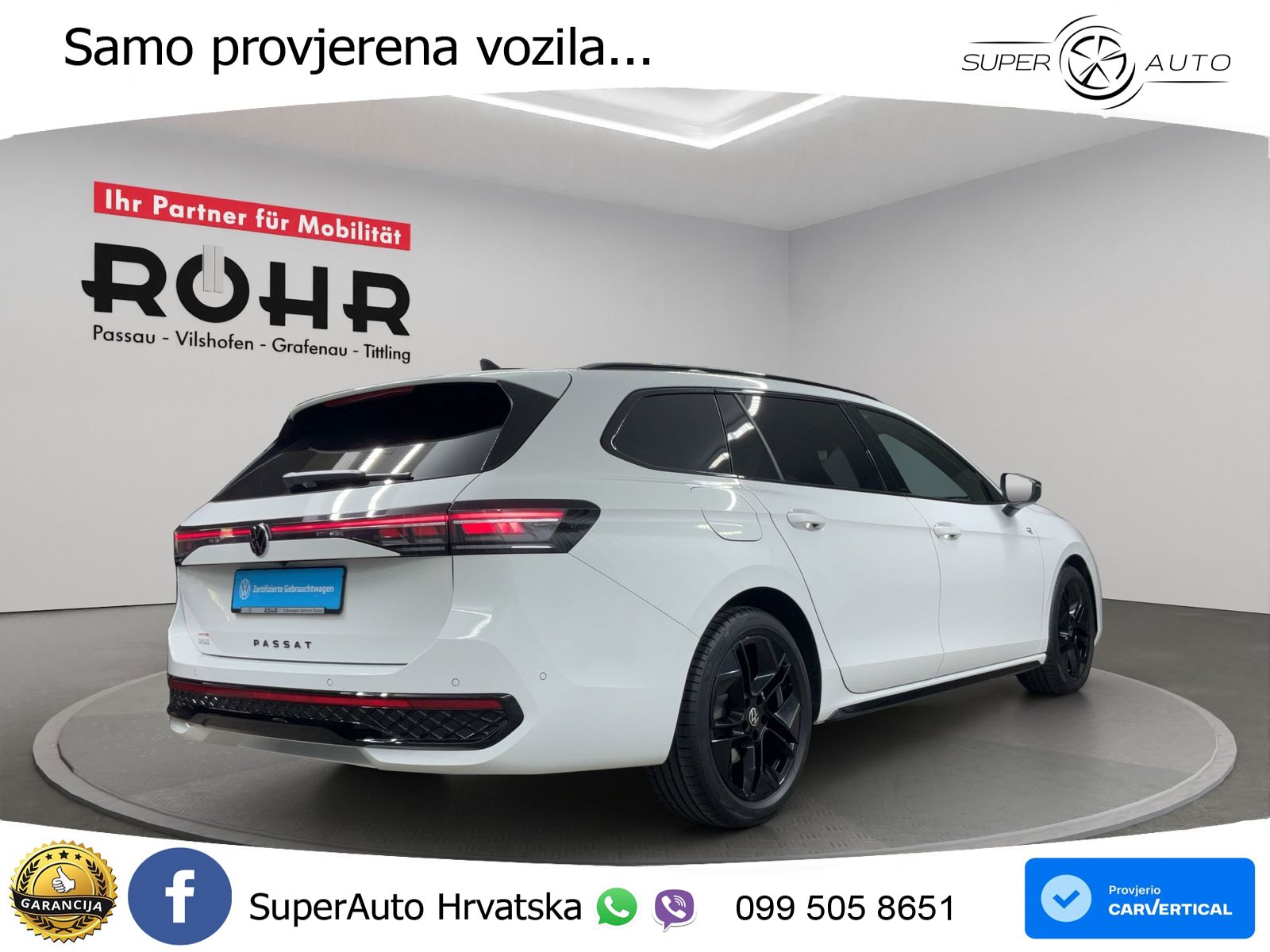 Volkswagen Passat Variant 2.0 TDI (193 KS) 4MOTION DSG R-Line MATRIX+GR SJED+KAM