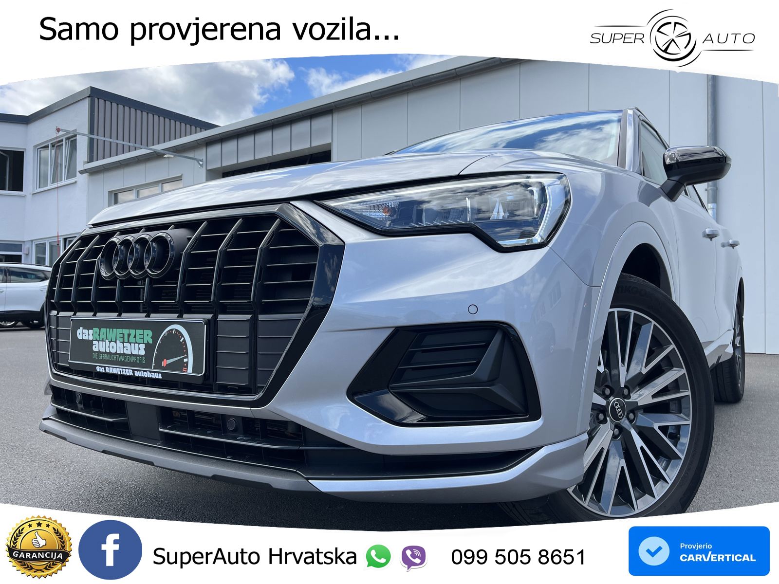 Audi Q3 35 TFSI (150 KS) S tronic advanced LED+GR SJED+ACC