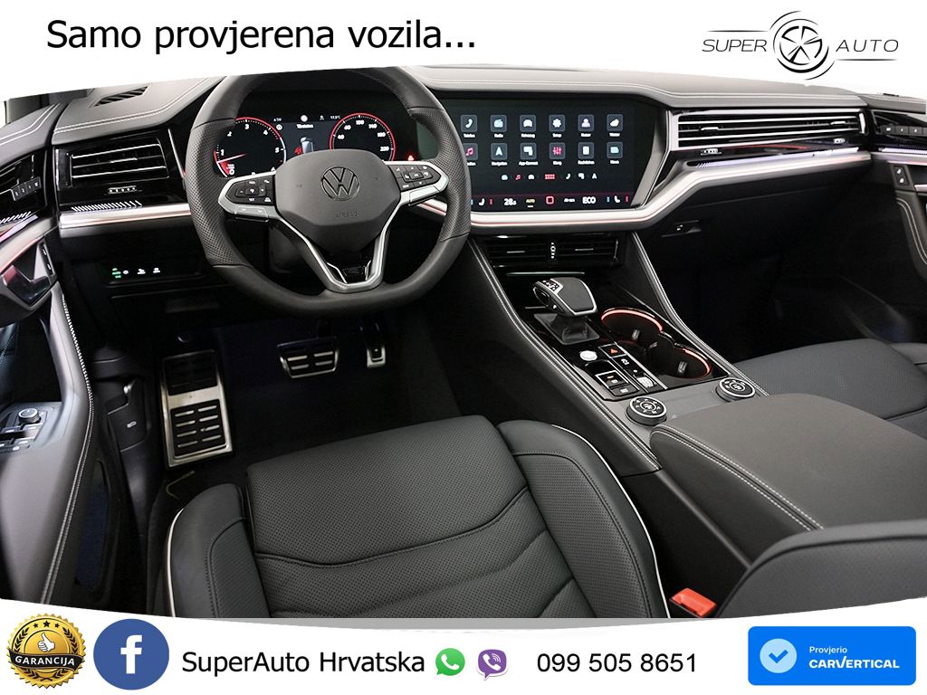 Volkswagen Touareg 3.0 V6 TDI (286 KS) 4MOTION Tiptronic ZRAČNI+ACC+GR SJED+KAM+PANO