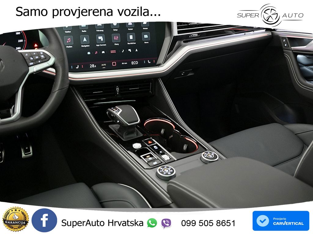 Volkswagen Touareg 3.0 V6 TDI (286 KS) 4MOTION Tiptronic ZRAČNI+ACC+GR SJED+KAM+PANO